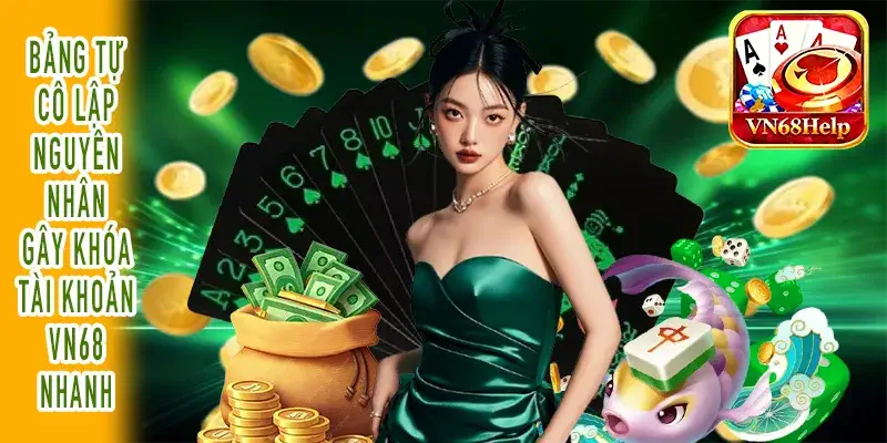 Bảng tra cứu giải pháp xử lý sự cố tài khoản VN68 bị chặn