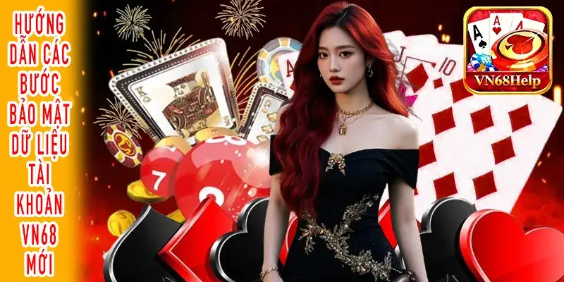 Giao diện cài đặt xác thực thông tin tài khoản VN68