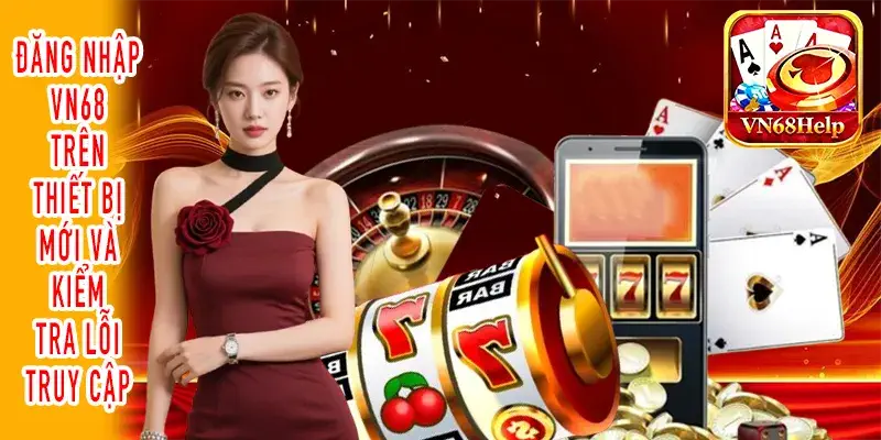Đăng nhập VN68 trên thiết bị mới và kiểm tra lỗi truy cập