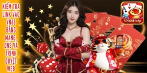 Kiểm tra Link vào VN68 qua DNS và trình duyệt
