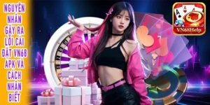 Hộp thoại thông báo bị lỗi cài đặt VN68 APK do gói dữ liệu