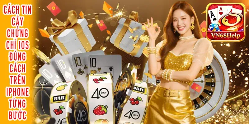 Tin cậy chứng chỉ iOS trên iPhone qua phần quản lý thiết bị